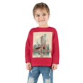 thumbnail image 4 of Brooklyn Bridge New York Urban Wanderlust Toddler Long Sleeve Tee, 4 of 4