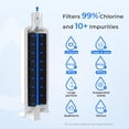 thumbnail image 6 of Waterdrop WD-F45 Replacement for Samsung® DA97-17376B, HAF-QIN/EXP, DA97-08006C, RF28R7201SR, RF28R7351SG, WD-F45, Refrigerator Water Filter, 6 Filters, 6 of 9
