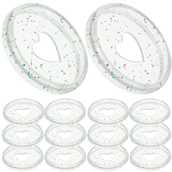 FRCOLOR 50Pcs Binding Discs for Student Discbound Expansion Loose Leaf Binders Plastic Discs