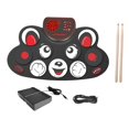 thumbnail image 3 of TISHITA Hand Roll Up Drum Kits Electronic Percussion Instrument Multipurpose Tools Gifts Bear, 3 of 8