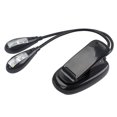 thumbnail image 3 of Lámpara de Lectura LED Atril de Música LED de 2 Brazos Dobles con Contabilidad Flexible Hugo Luz de atril para partituras, 3 of 9