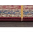 thumbnail image 4 of Sensation Transitional 5' x 7' Red and Beige Polypropylene Indoor Area Rug, 4 of 8