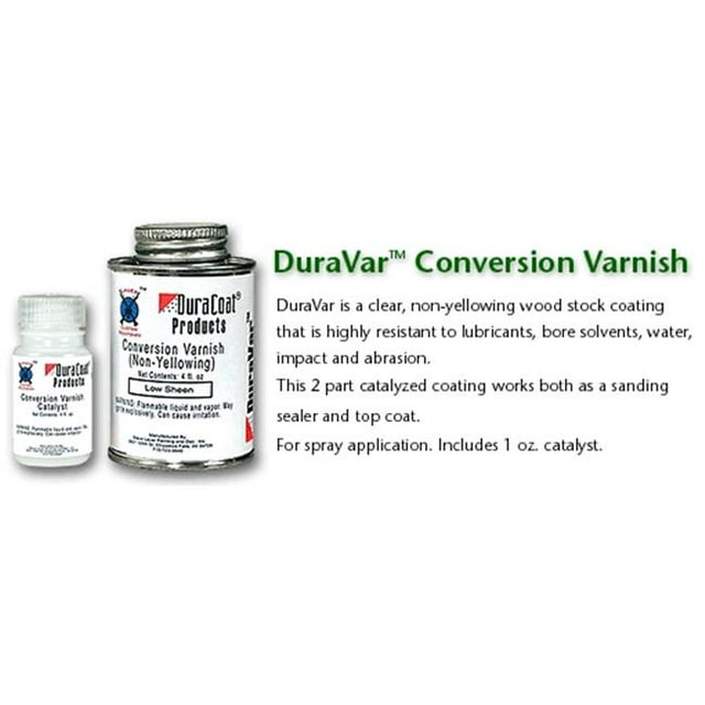 Lauer Custom Weaponry DuraVar Conversion Varnish, 2 oz.