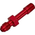 thumbnail image 4 of Speedway Motors Straight Oil Pressure Gauge Extended Fitting, Lightweight Aluminum 1/8” NPT to AN4 Adapter with Red Finish, Straight AN4 Male Extension for Easier Gauge Line Access, 4 of 6