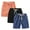 Orange, variant on ZACPNCV 3PC Kids Toddler Boy Girl Cotton Linen Summer Shorts Solid Color Casual Sport Shorts with Drawstring Navy 2-3 Years