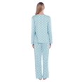 thumbnail image 2 of EFINNY Women's Pajama Set Long Sleeve Sleepwear Polka-Dotted Nightwear Soft Pjs Lounger Sets,S-XXL, 2 of 7