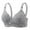 Light Gray, variant on Bras for Older Women Vest Bra Lace Splicing Silver Ribbon Large Backless Can Be Worn Outside Light Gray 36