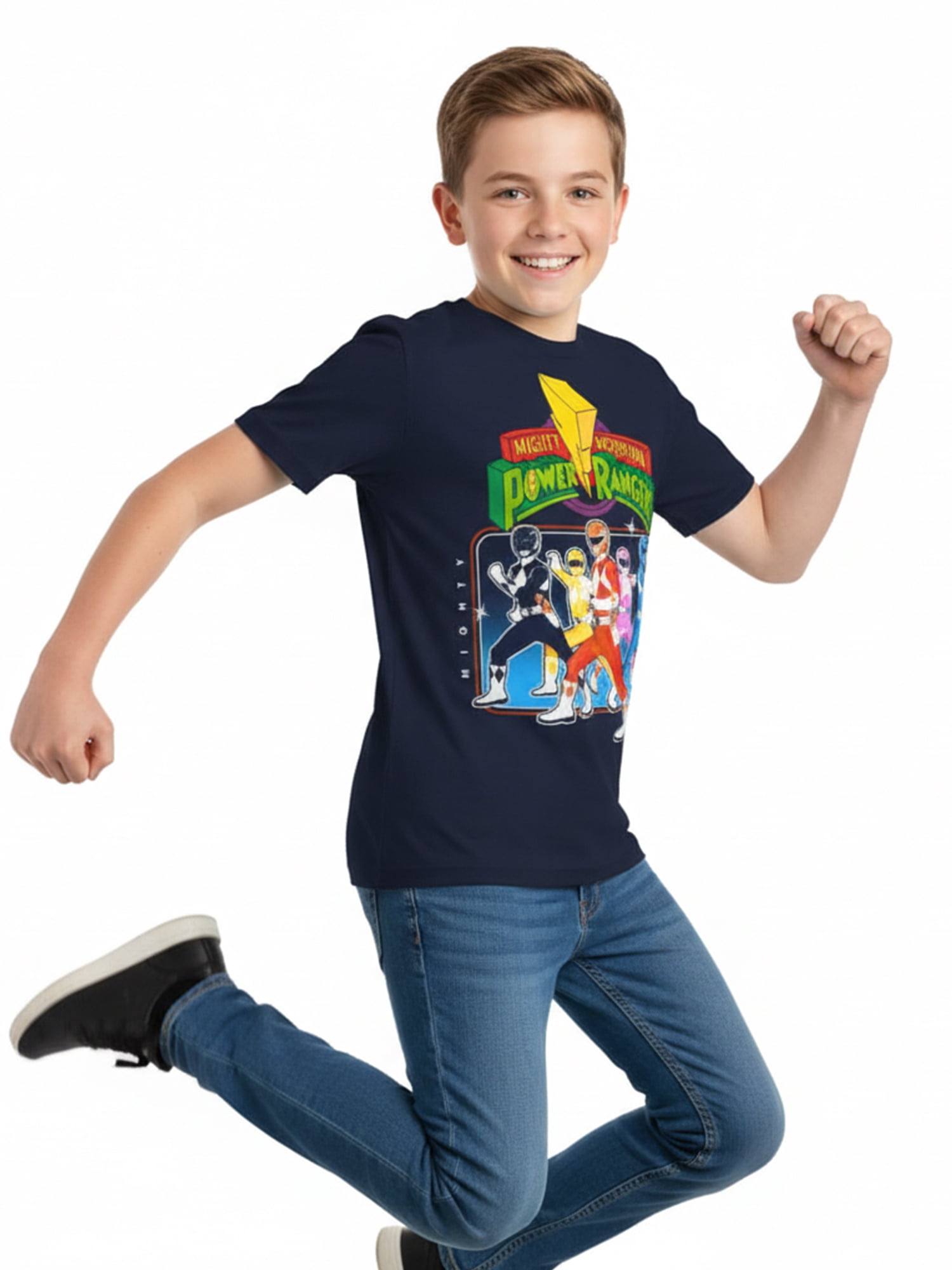 Power Rangers, Boys' & Big Boys' Graphic Short-Sleeve T-Shirt, Sizes 4-18