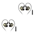 thumbnail image 3 of Sidaley Auriculares con cable en la oreja Auriculares para teléfono con reducción de ruido de 3,5 mm con micrófono Auriculares portátiles para Type2 NO2, 3 of 6