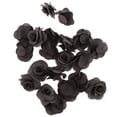 thumbnail image 5 of facefd 20 Pieces Silk Rose Flower Head Bud DIY Craft Wedding Decor Gray, 5 of 5