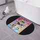 thumbnail image 1 of Alfombrilla de baño de Las Chicas Superpoderosas, de secado rápido, superabsorbente, bonita y suave, para el suelo del baño, bañera, alfombrilla de diatomeas, 1 of 7