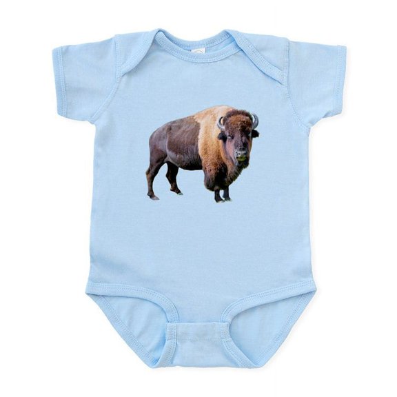 CafePress - Buffalo Infant Bodysuit - Baby Light Bodysuit, Size Newborn - 24 Months
