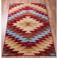 thumbnail image 4 of Infinity Home 84807 8 ft. 2 in. x 9 ft. 10 in. Miami Alamo Southwestern Area Rug - Red, 4 of 4