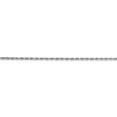 thumbnail image 3 of Real 14kt White Gold 1.5mm Diamond Cut Rope with Lobster Clasp Chain; 18 inch; for Adults and Teens; for Women and Men, 3 of 5