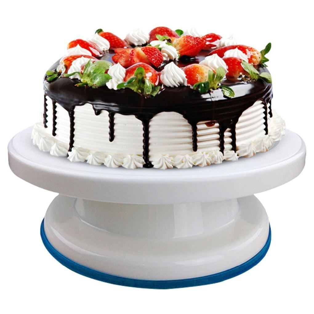 27cm Cake Turntable Rotating Cake Decorating Turntable Anti skid Round