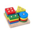 thumbnail image 1 of Reloj de ocho tonos para niños, torre de arcoíris, juego de columnas, juguete educativo para educación temprana para bebés y jardín de infantes, 1 of 5