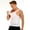 White, variant on Mens Slimming Body Shaper Vests Waist Cincher Shirt Abs Abdomen Shirt Tummy Control Vest