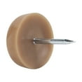 thumbnail image 4 of Deslizadores para muebles Rok SLG34BRN, marrón, con clavo, 19 mm, paquete de 25, 4 of 4