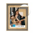 thumbnail image 2 of Hauz FRM7425 - 8x10 Picture Frame Light Wood Look With Grey Border, 2 of 2