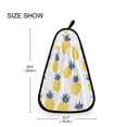 thumbnail image 6 of Pineapple Pattern Hand Towel Quick Drying Home Storage Kitchen Towel Hooks Dish Cloths, 6 of 6