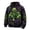 3Green, variant on Xijirk Women's Halloween Hoodie Demon Skull Record Musical Note Spider Web Bat Graphic Loose Long Sleeve Pullover Hooded Sweatshirt for Daily Halloween,S
