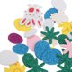 thumbnail image 3 of 1 juego de pegatinas de espuma con forma de huevo y conejito de Pascua, bonitas calcomanías de conejo, fáciles de usar, cintas decorativas para colgar en fiestas, 3 of 7