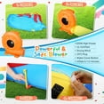 thumbnail image 6 of Veeboto Inflatable Water Slide for Toddlers with Blower, Bounce House with Large Play Pool, Double Slides, Climbing Wall, Double Water Cannons for Large Water Parks, 6 of 8