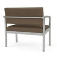 thumbnail image 5 of Lenox Steel Reception Waiting Room Bariatric Chair / Silver Steel / Brown, 5 of 5