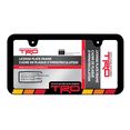 thumbnail image 2 of Toyota TRD Black Metal License Plate Frame, 2 of 5