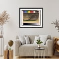 thumbnail image 4 of Historic Framed Print, [Landscape with storm, Jamaica], 17-7/8" x 21-7/8", 4 of 9