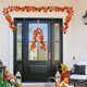 thumbnail image 4 of Uuiauoio Artificial Fall Maple Leaf Rattan Fall Artificial Maple Leaves Rattan Home Decoration for Harvest Halloween Thanksgiving Autumn Leaf Wedding Party Table Decor, 4 of 6