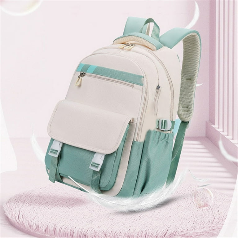 Drongq Backpack, Casual Daypack with Front Side Pockets Stitch