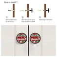 thumbnail image 4 of 4 Pcs Wolf Knobs for Kitchen Cabinet Cupboard Dresser Bookcase Drawer Pulls Handles Round Home Decor, 4 of 5