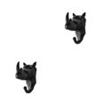 thumbnail image 3 of Injueey Colgador con forma de animal, colgador de gancho para llaves montado en la pared con dibujos animados bonitos Type2 NO2, 3 of 6