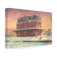 thumbnail image 2 of Jerry Cable 'The Christmas Sled' Canvas Art, 2 of 3