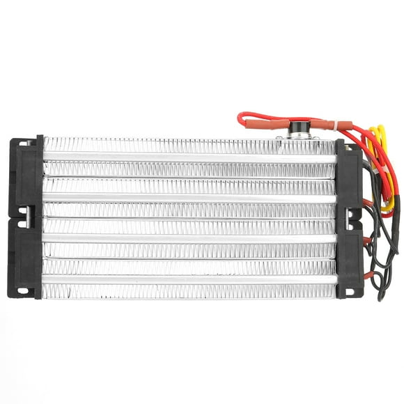 Calentador de aire de 220 V y 2000 W con aislamiento de temperatura constante y placa calefactora de ondulación PTC.