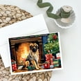 thumbnail image 2 of Leonberger Cozy Christmas Greeting Cards Pack of 8 7 in x 5 in, 2 of 3