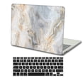 thumbnail image 3 of KSK KAISHEK Hard Shell Case Only for MacBook Pro 13" with No Touch No USB-C + Black Keyboard Cover Model: A1502 or A1425 Marble 230_1, 3 of 5