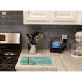 thumbnail image 2 of Caroline's Treasures CK3834LCB German Sheprador #1 Christmas Tree Glass Cutting Board Large, 12H x 16W, multicolor, 2 of 4