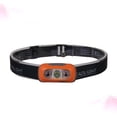 thumbnail image 3 of Rechargeable LED Headlamp with Motion Sensor for Camping and Outdoor Activities Lightweight ABS Black 3.5x1.5 Inches, 3 of 8