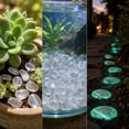 thumbnail image 7 of Glow in the Dark Star Stones, Luminous Pebbles for Aquarium Decor, DIY Transparent Glowing Rocks for Garden Path, Fish Tank, and Outdoor Landscaping, B, by IHXORA, 7 of 7