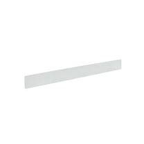 Bellaterra Home BACKSPLASH-631-30.2 30.2 in. Engineered Stone Backsplash, White