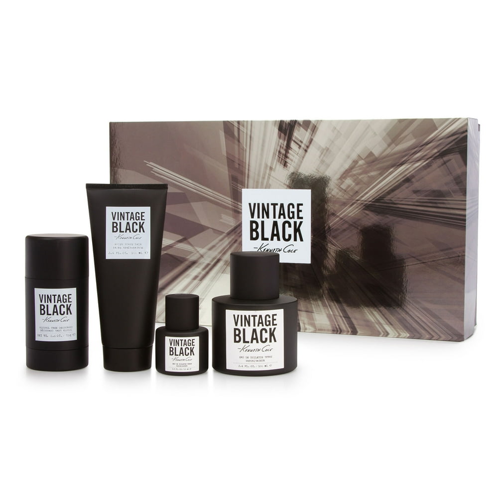 Cole Cole Vintage Black 4 Piece Gift Set for Men