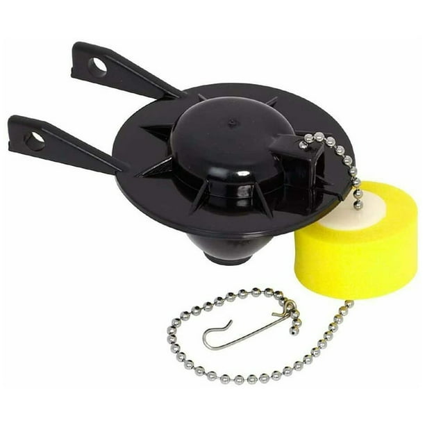 Universal Toilet Flapper and Chain with Float for 2 Inch Flush Valves