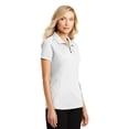 thumbnail image 4 of Port Authority ® Ladies Pinpoint Mesh Zip Polo. L580, 4 of 6