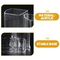 thumbnail image 3 of SKISUNO Soporte Acrílico Transparente Para Bolígrafos Pinceles Y Objetos De Escritorio, 3 of 7