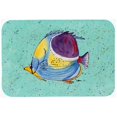 thumbnail image 1 of Carolines Treasures 8576CMT 20 x 30 In. Tropical Fish on Teal Kitchen or Bath Mat, 1 of 1