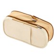 thumbnail image 1 of CAROOTU Double Layers Pencil Pen Case Office School Students Large Capacity Storage Bag, 1 of 7