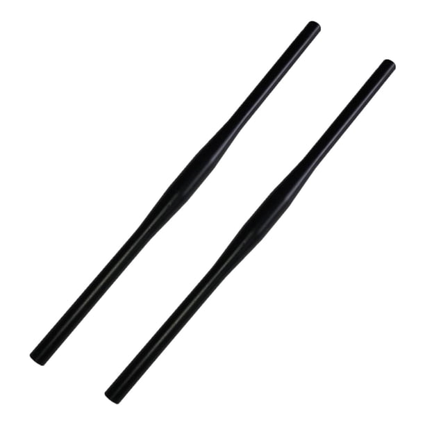 Manillar de bicicleta, componente de manillar de bicicleta de carretera, diámetro de abrazadera de 31,8 mm, bicicletas de carretera de montaña negras, Aluminio Recto