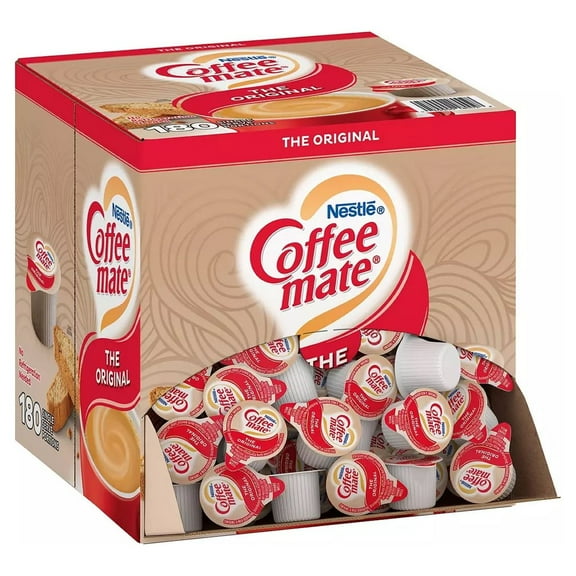 Product of Nestle Coffee-mate Original Flavor Coffee Creamer Singles 180 Ct  375 fl. oz.